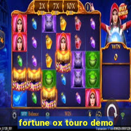 fortune ox touro demo